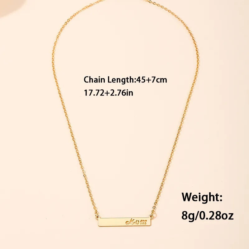 Gold Bar Necklace