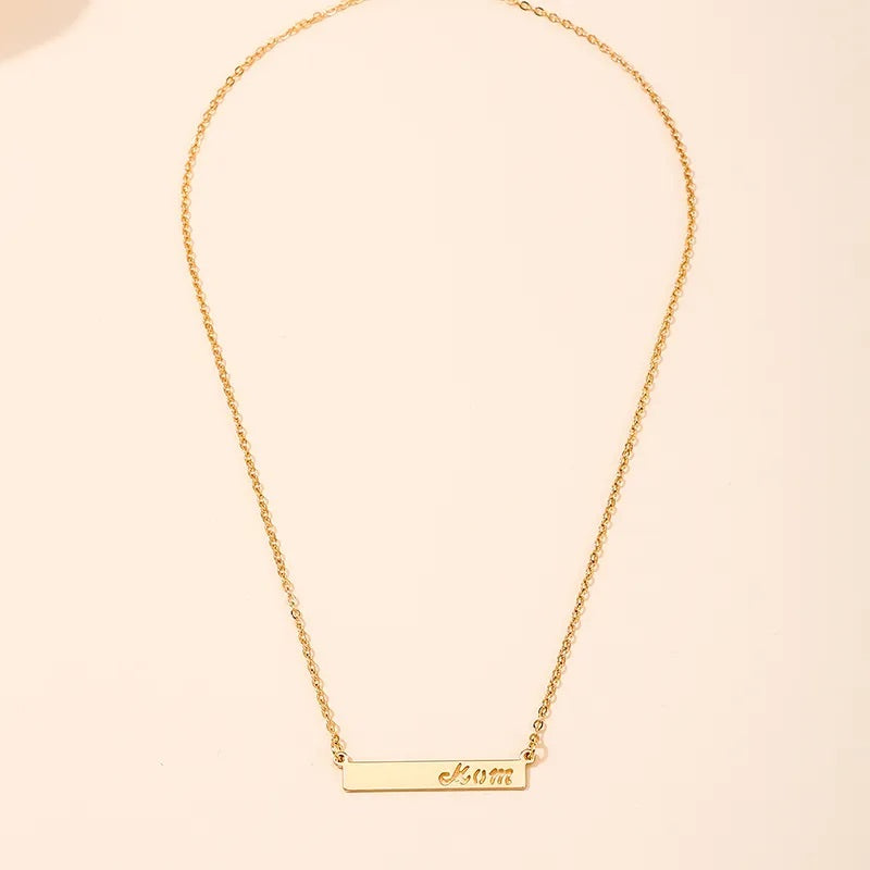 Gold Bar Necklace