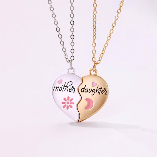 Mother and Daughter Necklace