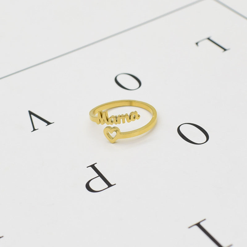 Mama Overlay Ring